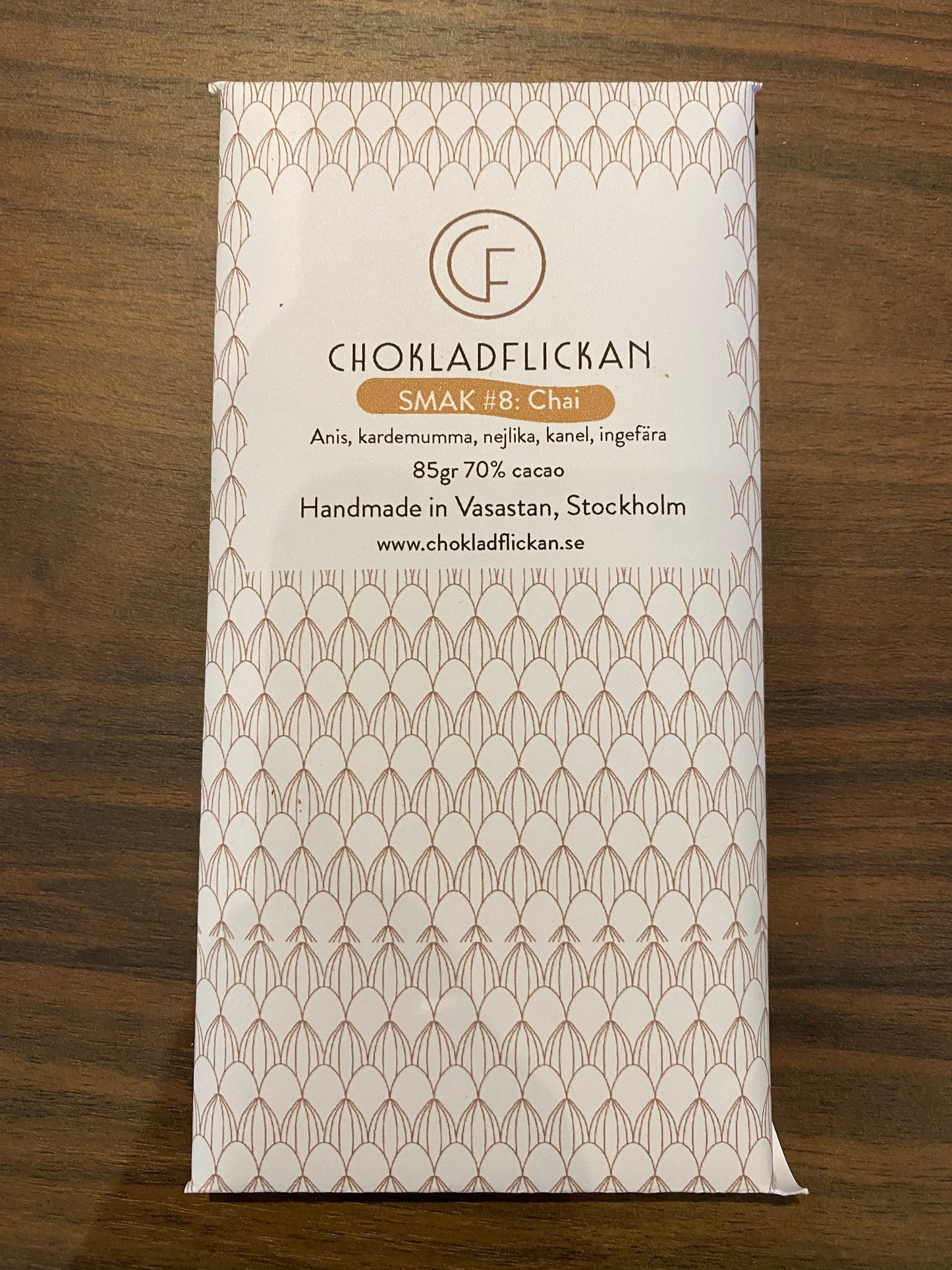 Chai och mörk choklad